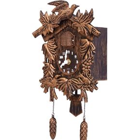 Cuckoo Clock Wall Alarm Swinging Wall Clock Resin Bird Wall Clock for Home Decor