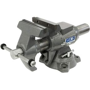 Wilton Multi-Purpose Bench Vise, 5-1/2" Jaw Width, 5" Max Jaw Opening, 2-3/4" Throat (Model 550P)