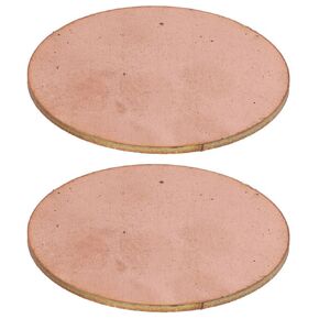 2Pcs Pure Copper Sheet, Metal Round Plate, Circular Blanks Metal Sheets, T2 Copper Discs for Crafts, Electrical Repairs, DIY Material(1.5 x 50mm)