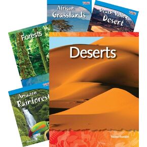 Teacher Created Materials - Classroom Library Collections: Earth's Ecosystem - 5 Book Set - Grades 3-5 - Guided Reading Level N - O