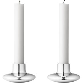 Georg Jensen Henning Koppel Candle Holder, Set of 2