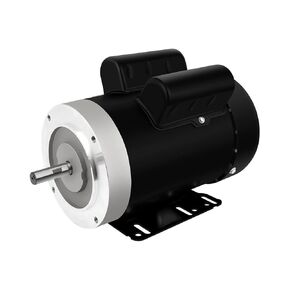 Electric Motor 5HP 3450RPM General Purpose Single Phase Motor 208-230V 56C Frame 5/8"Shaft Diameter 60HZ TEFC