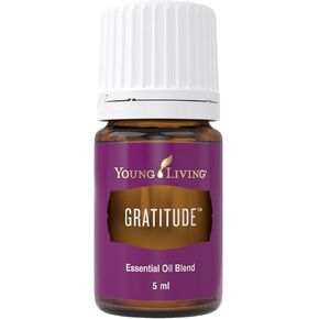 Young Living Gratitude Premium Essential Oil Blend - Aromatherapy for Thankfulness and Positivity - Uplifting Grand Fir and Frankincense Aroma - 5 ml Bottle in Kuwait