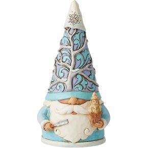 Enesco Jim Shore Heartwood Creek Four Seasons Winter Gnome Figurine