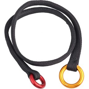 Climbing Safety Lanyard,120CM Outdoor Tree Climbing Loop Fall Arrest Lanyard Connector for On-Tree Garden Work