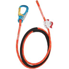 VGEBY Climbing Safety Lanyard, Adjustable Safety Belt Rope Positioning Fall Protection Rope Safety Cord Lanyard for High Altitude