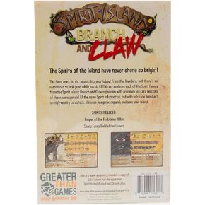 Greater Than Games Spirit Island Branch & Claw Expansion Board Game