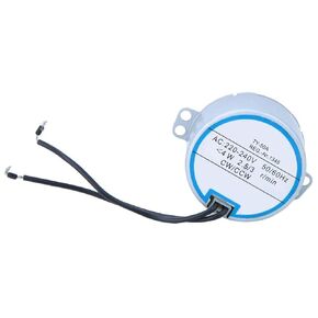 Synchronous Motor,TY-50A Remote Control Synchronous Motor CW/CCW Turning for Moving Head Fan 220-240V Full Round Shaft Reduction Drive