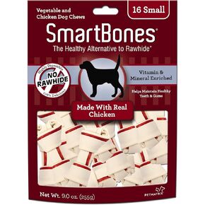 SmartBones Medium Chews, Treat Your Dog to a Rawhide-Free Chew Made with Real Meat and Vegetables