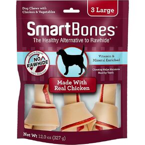 SmartBones Medium Chews, Treat Your Dog to a Rawhide-Free Chew Made with Real Meat and Vegetables in Kuwait