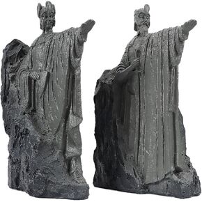 Large Decorative Bookends, 9.5" Book End Resin Collectibles, Decorative Book Stopper Binder and Dividers for Library Office Home