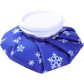 Ice Pack, Reusable Ice Bags for Injuries, Screw Top Fillable, Hot & Cold Therapy Pain Relief, Swelling, Sprains, Menstruation Pain, No-Leak, Waterproof Blue