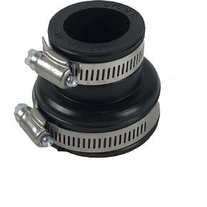 Fernco PDTC-210 Under Sink Drain and Trap Connector for 2" Pipe to 3/4" Tubular Traps