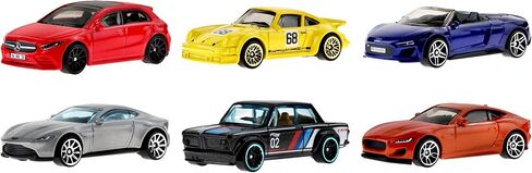 الألعاب - المنتجات المميزة - مجموعة سيارات 2023 Hot Wheels European Car Culture 6 in Saudi Arabia