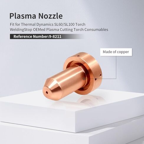 40pcs SL60 Electrode 9-8215 Tips 9-8211 Nozzle 80A for Thermal Dynamics SL60 SL100 Torch CutMaster 52 82 152 102 Plasma Cutter Consumables in Kuwait