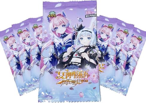 Goddess Story TCG، بطاقات Goddess Story TCG، بطاقة Anime Girl. بطاقات Anime TCG، صندوق تعزيز Goddess Story، بطاقات اللعب/التداول القابلة للتحصيل. in Kuwait
