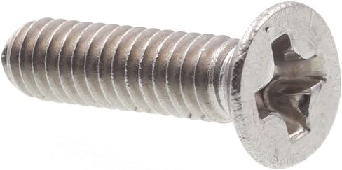 براغي آلة Prime-Line 9120618، متري، رأس مسطح، محرك فيليبس، M2-0.4 X 8 مم (10 عبوات) in Saudi Arabia