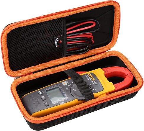 جراب Mchoi الصلب مناسب لجهاز Fluke 902 FC HVAC True-RMS Clamp Meter، جراب واقٍ مضاد للماء ومضاد للصدمات، جراب فقط in Saudi Arabia
