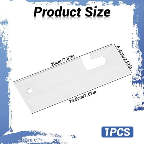 White Silicone Squeegee with Hanging Hook Mini Soft Window Squeegee Shower Small Scraper Squeegee Water Blade Glass Cleaning Squeegee for Shower Doors Mirror Kitchen Countertops Sink Car Windshield in Saudi Arabia