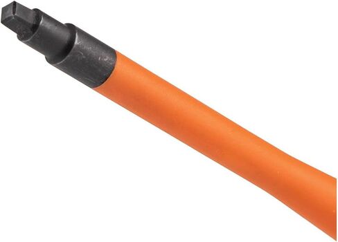 Klein Tools 6946INS 1000V Slim Tip Insulated Screwdriver, 6-Inch Round Shank, #2 Square Tip, Cushion Grip Handle in Saudi Arabia