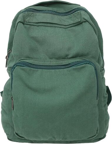 Canvas Small Backpack Purse for Women Cute Aesthetic Green Mini Backpack for Teen Girls Ladies Vintage School Bookbag Purse in Saudi Arabia