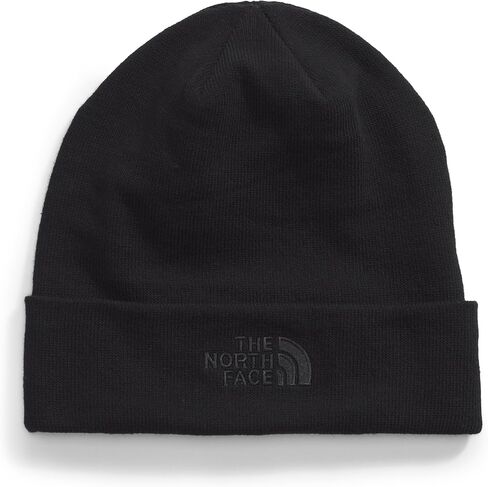 The North FACE Dock Worker Recycled Beanie, TNF Black/Asphalt Grey, One Size in Saudi Arabia