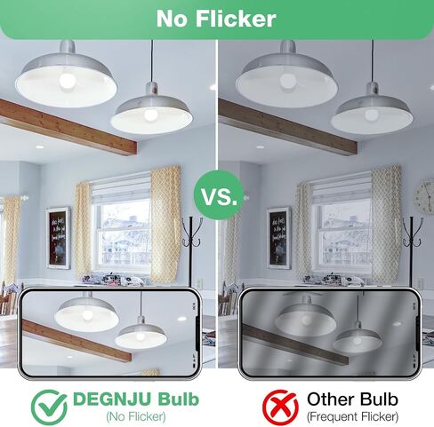 LED Light Bulbs Daylight 5000K, 60 Watt Equivalent LED Bulbs, A19 Standard Bulbs, 800 LM, 15000 Hours, E26 Base, Non-Dimmable, 8.5W LED Bulbs for Bedroom Living Room 24 Pack in Saudi Arabia