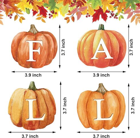 سقوط اليقطين منضدية علامة الشكر اليقطين علبة طبقات علامات خشبية سقوط الخشب اليقطين الجدول كتل الديكور لفصل الخريف المنزل المطبخ صينية الطبقات الديكور in Kuwait