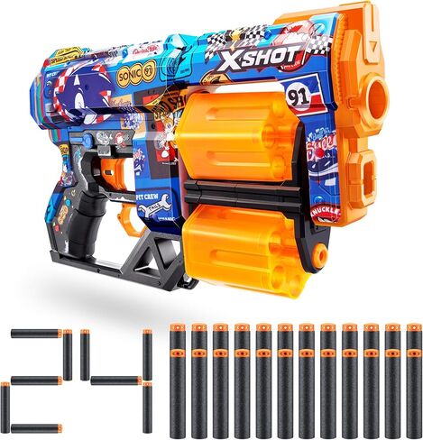 X-Shot-Skins-Series 1-Dread(24 Darts) Sonic ROBOTNIK in Kuwait