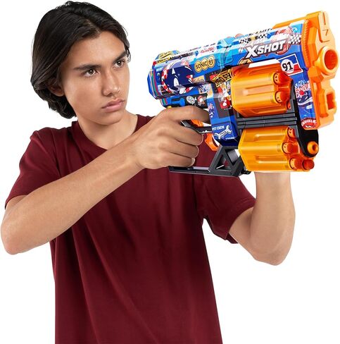 X-Shot-Skins-Series 1-Dread(24 Darts) Sonic ROBOTNIK in Kuwait