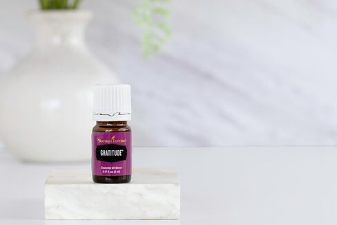 Young Living Gratitude Premium Essential Oil Blend - Aromatherapy for Thankfulness and Positivity - Uplifting Grand Fir and Frankincense Aroma - 5 ml Bottle in Kuwait