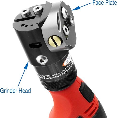 شاربي DXCL مطحنة مبراة تنجستن لاسلكية محمولة باليد، قابلة للتعديل من 15 درجة إلى 45 درجة، مستدقة أرضية ماسية (أحمر أوبورن / أحمر أوبورن) in Kuwait