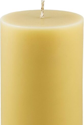 Beeswax Candles 100% Pure Handmade Natural for Gift Home Décor | Non-Toxic Air Purifying Biodegradable | Slow Burning All Natural 3x5 in Saudi Arabia