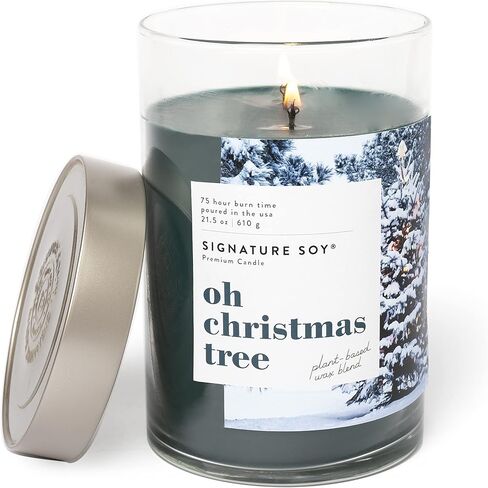 Lidded Oh Christmas Tree Scented Candle, Extra Large Jar in Saudi Arabia