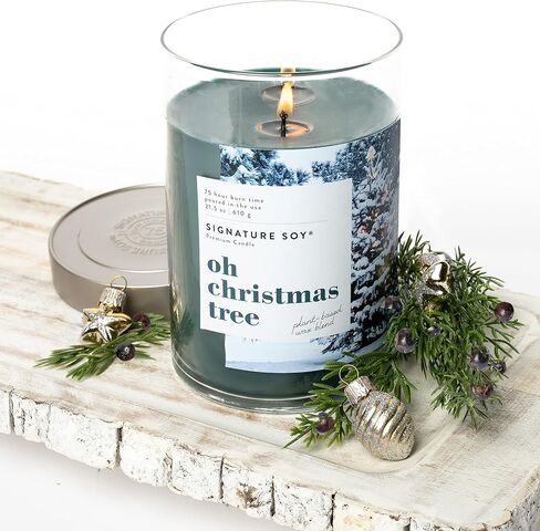 Lidded Oh Christmas Tree Scented Candle, Extra Large Jar in Saudi Arabia