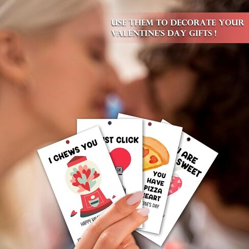 40 قطعة من بطاقات الهدايا الورقية لعيد الحب مع سلسلة، ملصق تعليق لهدايا عيد الحب اللطيف، ملصق تعليق للأطفال، ملصق اسم معلق للأطفال، تغليف حفلات الذكرى السنوية لعيد الحب، 4 أنماط - LH157 in Kuwait