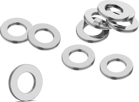 10PCS AXK1024 2AS Thrust Needle Roller Bearings with Washers 10mm Bore 24mm OD 4mm Thickness Industry Thrust Bearing in Saudi Arabia