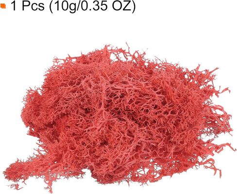 MECCANIXITY 0.35 OZ Moss Fake Craft Moss Artificial Moss Natural Preserved Moss for Craft Arts Floral DIY Project Wall Wedding Garden Patio Table Terrariums Decoration(Green) in Saudi Arabia