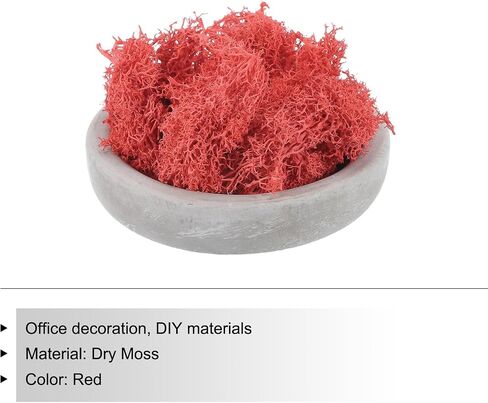 MECCANIXITY 0.35 OZ Moss Fake Craft Moss Artificial Moss Natural Preserved Moss for Craft Arts Floral DIY Project Wall Wedding Garden Patio Table Terrariums Decoration(Green) in Saudi Arabia