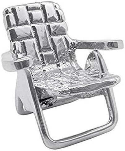 MARIPOSA Beach Chair Napkin Weight, Silver in Saudi Arabia