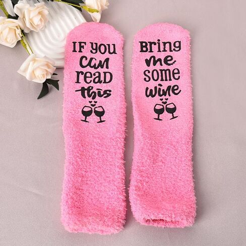 If You Can Read This Bring Me Socks for Women Men Funny Daughter Son Birthday Retirement Gifts for Mom Dad Gifts in Saudi Arabia