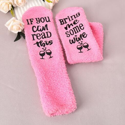 If You Can Read This Bring Me Socks for Women Men Funny Daughter Son Birthday Retirement Gifts for Mom Dad Gifts in Saudi Arabia