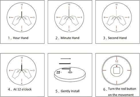 SHISEDECO Art Ball Clock in Wood and Bamboo, Decorative Modern Silent Wall Clock for Home,Bedroom,Kitchen,Living Room,Office etc. - Creative Wooden Mid Century Retro Design (Wood Bamboo Natural) in Saudi Arabia