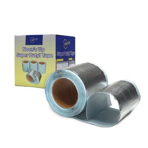 NOON'S UP Super Butyl Tape 16 ft x 4 in x 1mm (1 Pack) - Waterproof Sealing Tape | Leak Repair Tape Weather Proof Tape | Outdoor Waterproof Tape for Leaks | Water Sealant Tape, Leak Tape, Pipe Tape
