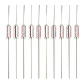 10pcs Temperature TF 72-250 Metal Shell Thermal Cutoff 250VAC 10A (192)