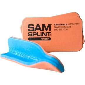 Rescue Essentials SAM® FINGER SPLINT (ORANGE/BLUE, 3 PACK)