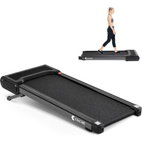 Walking Pad Treadmill with 12% Auto Incline, 4 in 1 Under Desk Treadmill for Home Office, 2.25HP Portable Walking Treadmil with 265 lbs Capacity, Remote Control, TM2117