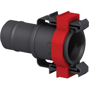 Flow-Rite MA-040 Qwik-Lok Socket 1-1/8" Fitting - Straight,Black