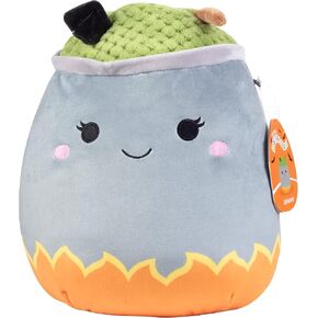 Squishmallows 10" Cam The Cat with Witch Hat - Officially Licensed Kellytoy Plush - Collectible Soft Squishy Stuffed Animal Toy- Add to Your Squad- Gift for Kids, Girls & Boys - 10 Inch