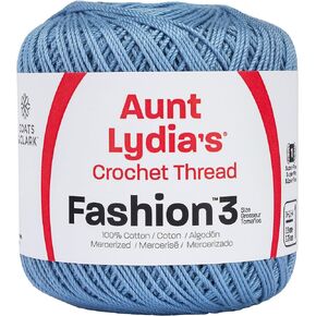 Coats Crochet Fashion Crochet Thread, 3, Black
